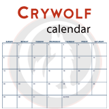 Crywolf Event Calendar